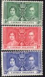 [Coronation of King George VI & Queen Elizabeth - Inscription "CAYMAN ISLANDS", type AJ]