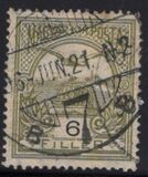 [Turul volando sobre la corona de San Esteban. Nuevos colores., tipo F26]