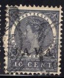 [Numeral Stamps & Queen Wilhelmina - Stamps of 1902-1905 Overprinted "JAVA", type G12]