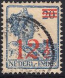 [Queen Wilhelmina Stamp of 1922 Surcharged, tip K20]