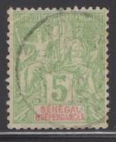 [Navigation & Commerce - Inscription: "SENEGAL DÉPENDANCES", Вид XXY3]