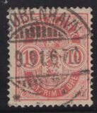 [Coat of Arms - Large Corner Numbers, tegund I1]
