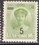 [Grand Duchess Charlotte - Surcharged, type AD]