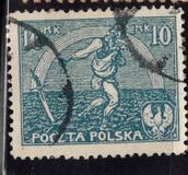 [Sowing Man - Picture Size: 28 x 22mm, type AP]