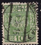 [Coat of Arms of Poland - Vertical Lines in Background, Tip CL1]