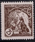 [Definitives - The 1st Anniversary of Czezhoslovak Independence, Typ J12]