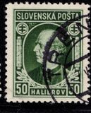 [Andrej Hlinka - Inscription "SLOVENSKÁ POŠTA", type E4]