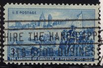 [The 250th Anniversary of The Landing of Cadillac, type RM]