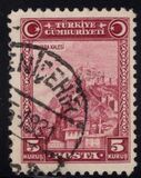 [Inscription "TÜRKIYE CÜMHURIYETI" - "Ü" in "CÜMHURIYETI", प्रकार JU1]