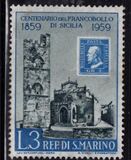 [The 100th Anniversary of Sicily Stamps, タイプ LA]