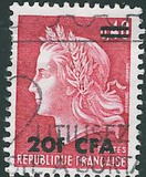 [Stamps of France Surcharged, type EF1]