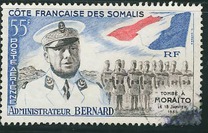 [Airmail - 25th Anniversary of the Death of the Administrator Bernard, type DH]