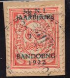 [The 3rd Netherlands Indies Industrial Fair - Bandoeng, Java - Postage Stamps of 1912-1922 Overprinted "3de N.I. - JAARBEURS - BANDOENG - 1922", Scrivi DA2]