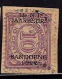 [The 3rd Netherlands Indies Industrial Fair - Bandoeng, Java - Postage Stamps of 1912-1922 Overprinted "3de N.I. - JAARBEURS - BANDOENG - 1922", Scrivi DA7]