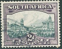 [Local Motives, Country name in English or Afrikaans - Prices are for Single Stamps, тып BF]