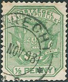 [Coat of Arms - Wagon with Pole, Value in Green, Tip K9]