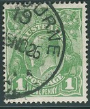 [King George V - Different Watermark, type B20]