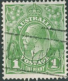 [King George V - Different Watermark, प्रकार B31]