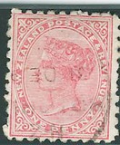 [Queen Victoria - Inscription "NEW ZEALAND - POSTAGE & REVENUE", tip K4]