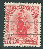 [Zealandia - Thick paper, type AJ3]