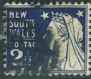 [Coat of Arms, Queen Victoria, Lyrebird, type AE1]
