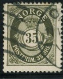 [Posthorn - "NORGE" in Capitals with Serifs, type J16]