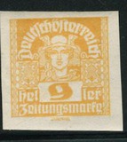 [Newspaper Stamps - Thin White Paper, type XBN5]