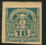 [Newspaper Stamps - Thin White Paper, type XBN9]