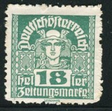 [Newspaper Stamps - Thin White Paper, type XBN9]