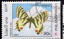 [International Stamp Exhibition "Phila Nippon '91" - Tokyo, Japan - Butterflies, Tüüp AWJ]