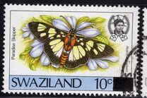 [Butterflies - Stamps of 1987 Surcharged, प्रकार OS1]