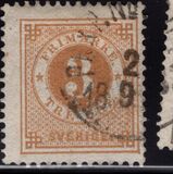 [Numerals in Circle - Different Perforation, type F11]
