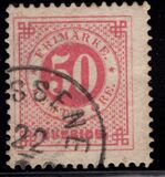[Numerals in Circle - Different Perforation, type F20]