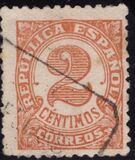 [Definintive Issue - Inscription: "REPUBLICA ESPAÑOLA", 類型 FW1]