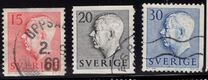 [King Gustaf VI Adolf of Sweden - White Numerals, with Imprint, ประเภท FA]