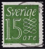 [Numeral Stamp & Tree Crowns - New Values, тып ED17]