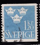 [King Gustaf VI Adolf & Three Crowns - New Colors, 类型 BM25]
