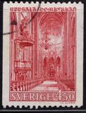 [Mountain Scenery and Uppsala Cathedral, type GT]