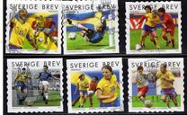 [Swedish Football - Self-Adhesive Stamps, type BSL]