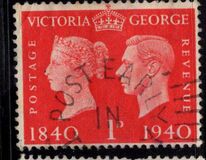 [Queen Victoria and King George VI, type CZ1]