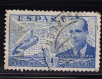 [Airmail - Juan di la Cierva - Different Perforation - Stoneprint from F.N.M.T, Typ LH11]