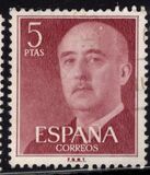 [Definitive Issue - General Franco, տեսակ AOK13]