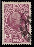 [The 80th Anniversary of the Birth of Emperor Franz Josef I - With Enlarged Year Labels Top and Bottom, Tipe X1]