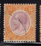 [King George V - Stripped Paper, Tipo AQ4]