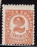 [Definintive Issue - Inscription: "REPUBLICA ESPAÑOLA", 類型 FW1]