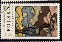 [The Day of the Stamp: Contemporary Polish Painting, type BIR]