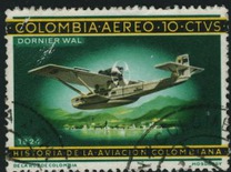 [Airmail - "History of Colombian Aviation", type AED]