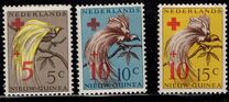 [Red Cross - Numbers 26-28 Overprinted in Red, type E2]