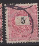 [As Number 15-19, Watermarked. K in WM 13 mm High, प्रकार D8]