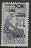[Opening of Mexican Section of Pan-American Highway - Inscribed "CARRETERA INTER-NACIONAL 1950", tegund VHF]